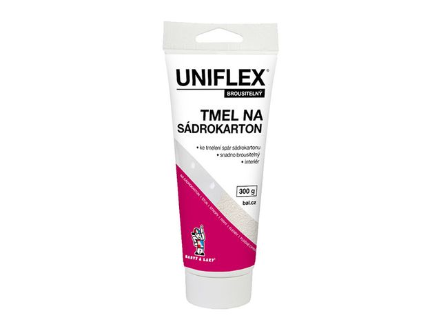 Obrázek produktu Tmel sádrokart.brousit. Uniflex, tuba 300 g