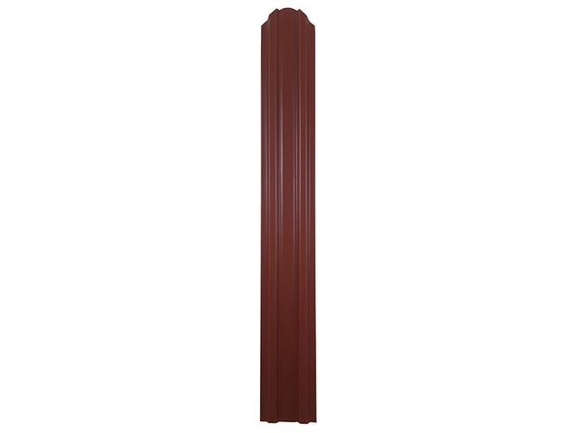 Obrázek produktu Plotovka plechová Lesk oboustranný lak čokoládově hnědá 8017, 0,5x90x2000mm