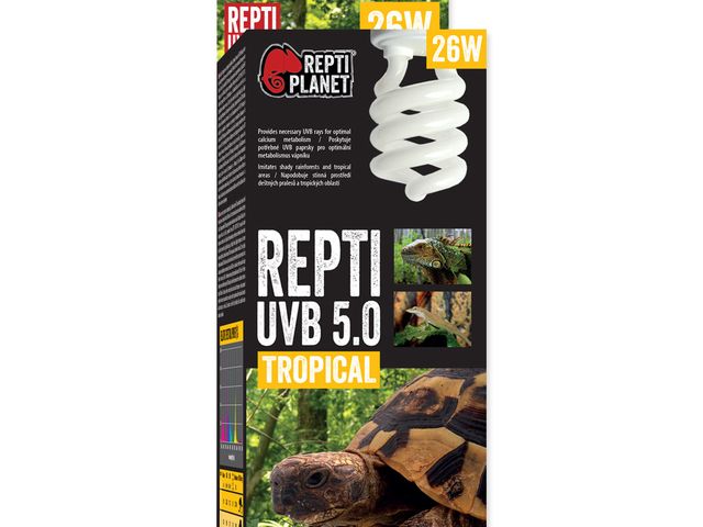 Obrázek produktu Žárovka Repti Planet Repti UVB 5.0 26W