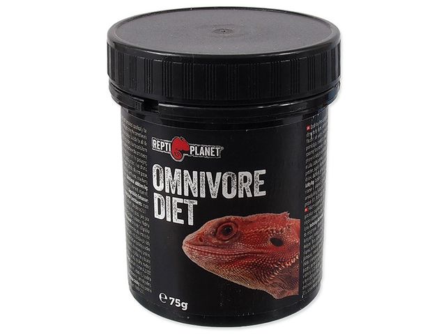 Obrázek produktu Krmivo doplňkové Repti Planet Omnivore diet 75g