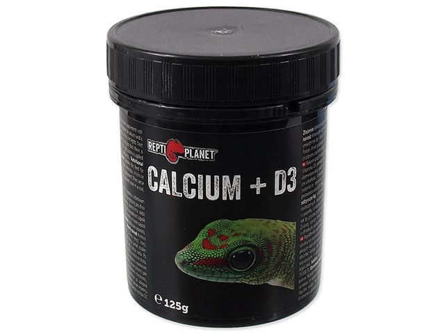 Obrázek produktu Krmivo doplňkové Repti Planet Calcium + D3 125g