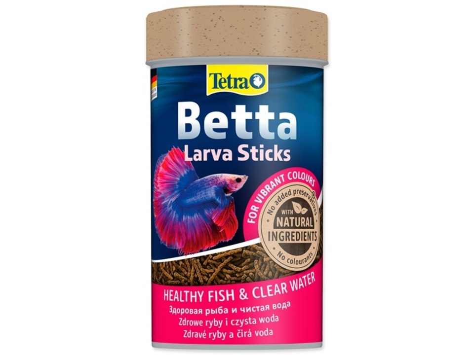 Krmivo pro tropické ryby Tetra Betta Larva Sticks 100ml. EAN: 4004218259386