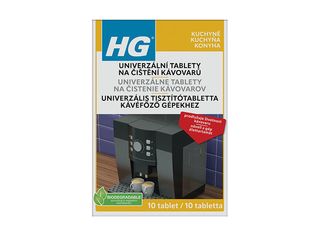 HG univerzální tablety na čištění kávovarů 10 ks