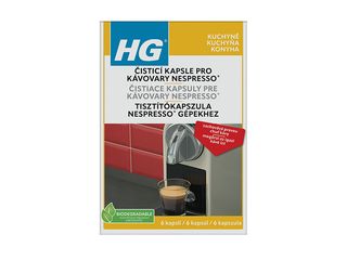 HG čisticí kapsle pro kávovary Nespresso® 6 ks