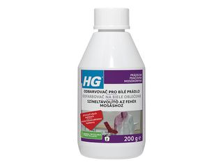 HG odbarvovač pro omylem zabarvené bílé prádlo 200g