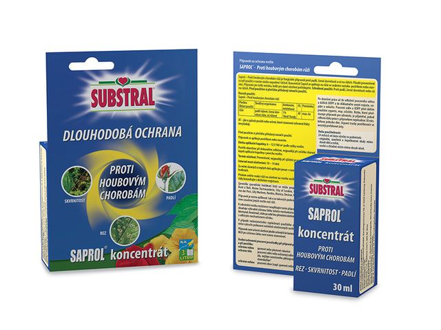 Obrázek produktu Saprol proti houbovým chorobám růží 30ml, Substral