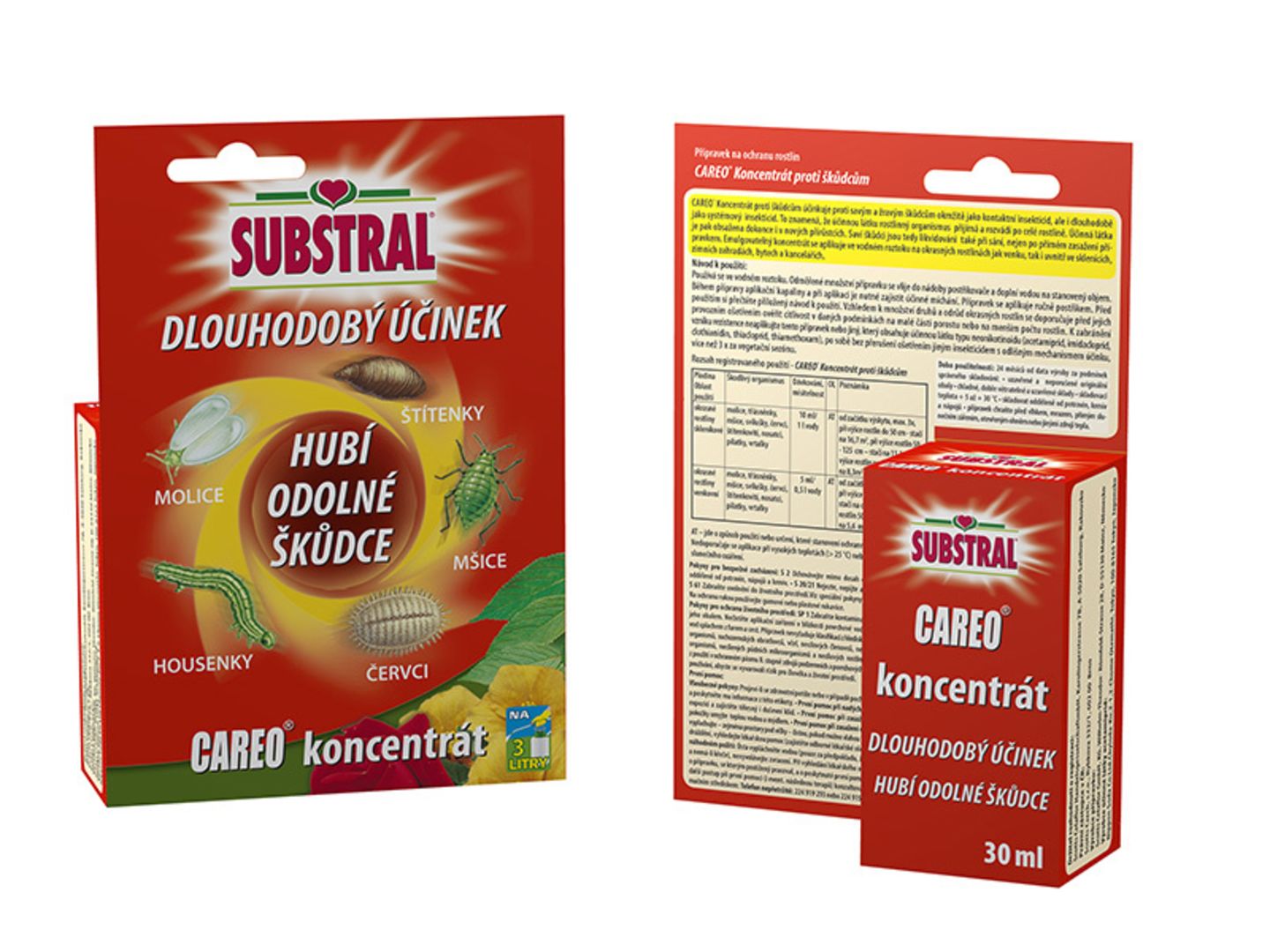Koncentrát Careo proti škůdcům 30ml, Substral