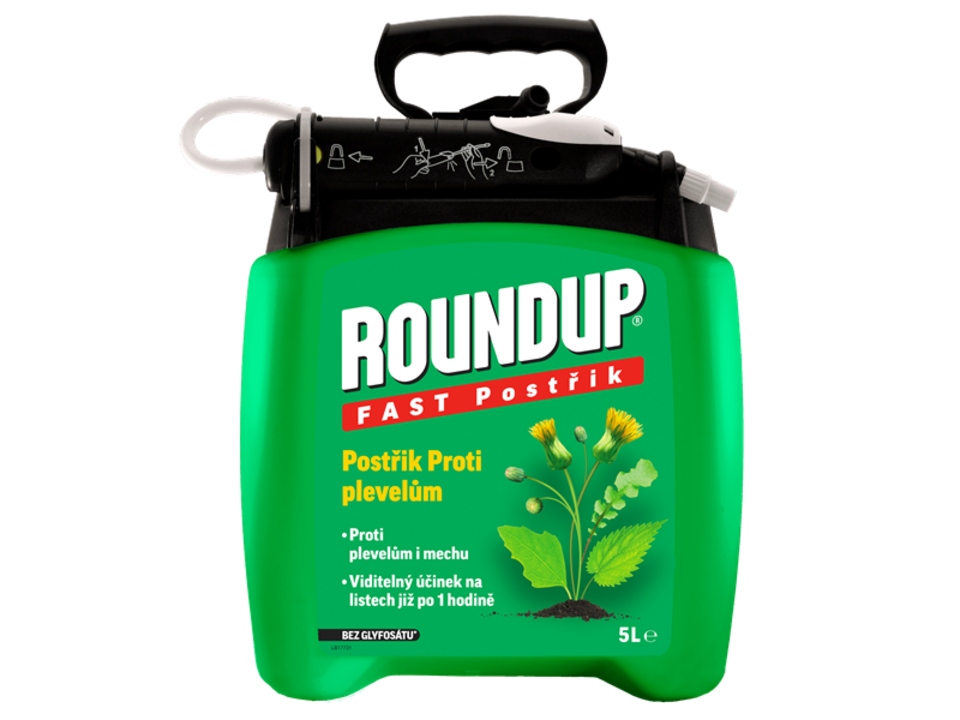Roundup FAST 5l Pump & Go. EAN: 5907487103437