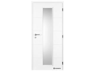 Interiérové dveře DOORNITE profilované Quatro Linea, bílé