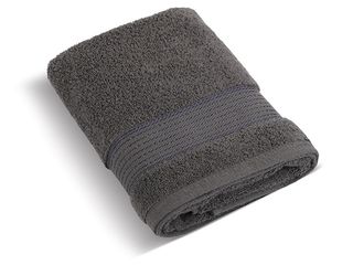 Osuška froté Kamilka proužek 450g 17/44 tm. šedá 70x140cm