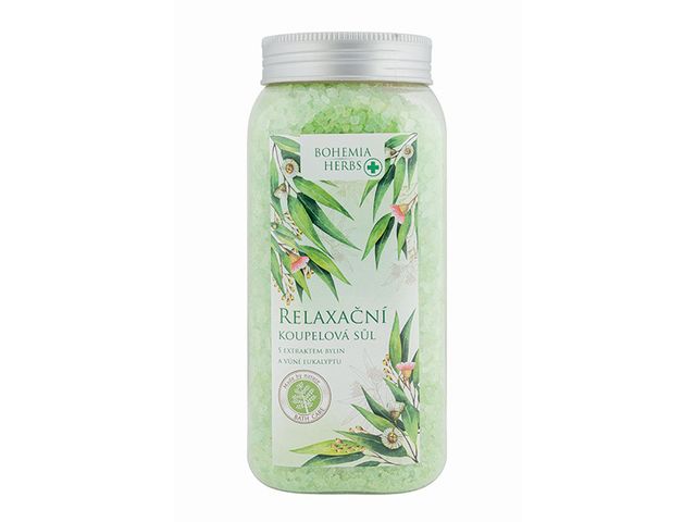 Obrázek produktu Sůl koupelová bylinná Eukalyptus 900g