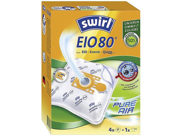 Obrázek produktu Sáčky do vysavačů Swirl EIO 80/4 MP Plus