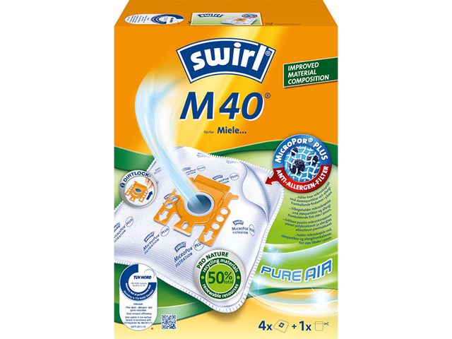 Obrázek produktu Sáčky do vysavačů Swirl M 40/4 MP Plus