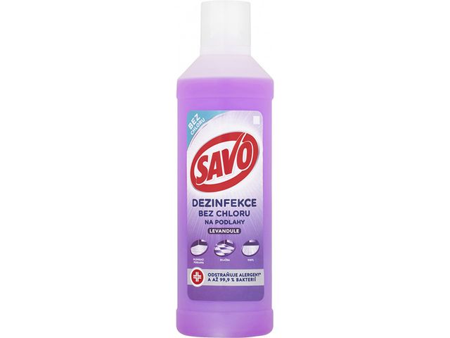 Obrázek produktu Savo bez chloru podlahy levandule 1l