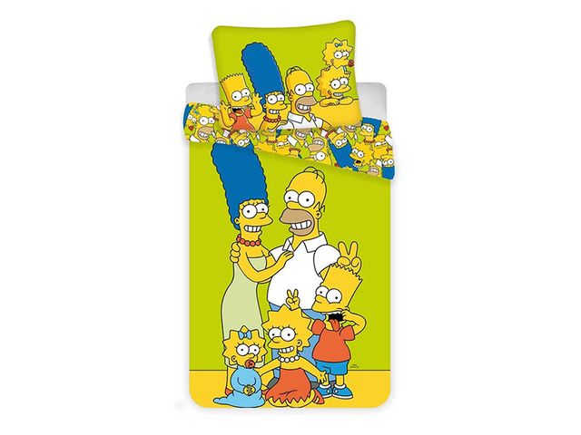 Obrázek produktu Povlečení Simpsons family Green