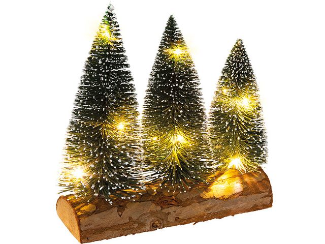 Obrázek produktu Vánoční LED dekorace, sada stromečků, 10 LED, teplá bílá, vnitřní, Retlux