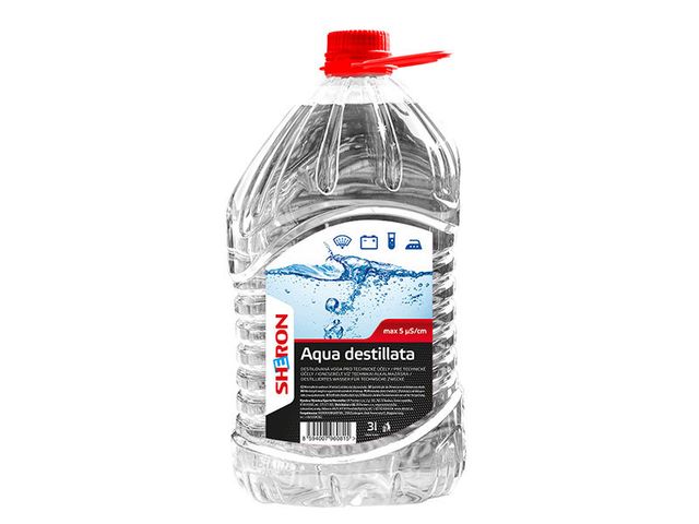 Obrázek produktu Voda destilovaná Aqua 3 L SHERON