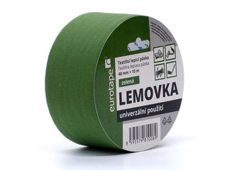 Páska kobercová lemovací textilní 48 mm x 10 m zelená