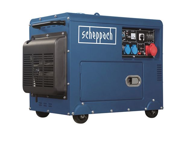 Obrázek produktu Elektrocentrála dieselová SG 5200 D, s regulací AVR 5000 W Scheppach