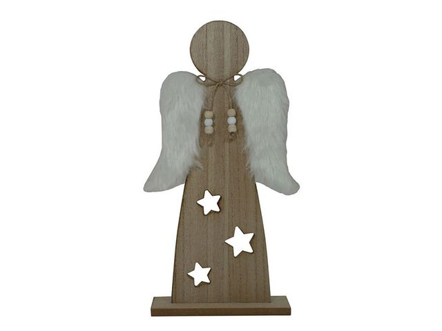 Obrázek produktu Anděl s kožešinovými křídly 50cm