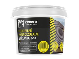 Hydroizolace flexibilní střecha ST-4 černá 5kg