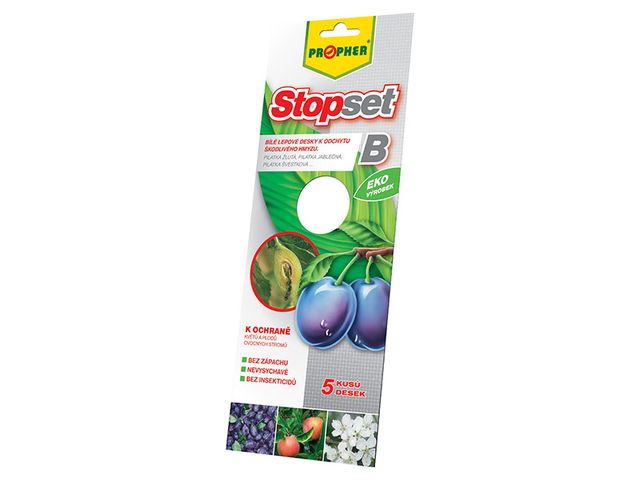 Obrázek produktu STOPSET B desky bílé 25x10 cm - 5 ks