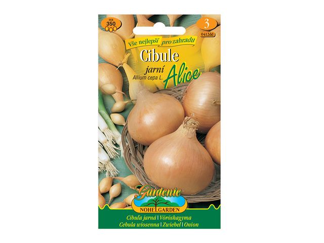 Obrázek produktu Cibule jarní žlutá ALICE, semínka