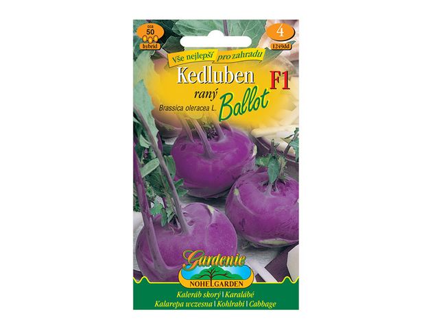 Obrázek produktu Kedluben raný modrý BALLOT F1, semínka