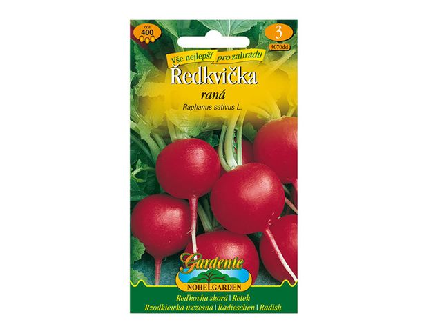 Obrázek produktu Ředkvička raná červená kulatá CARMEN, semínka