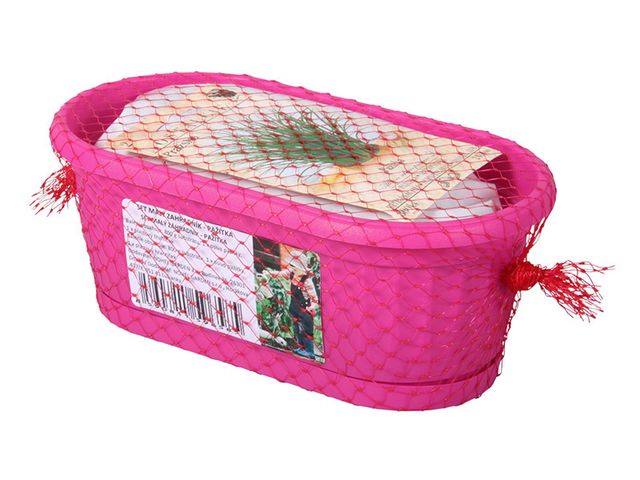 Obrázek produktu Truhlík Malý zahradník 22cm, substrát + osivo pažitka
