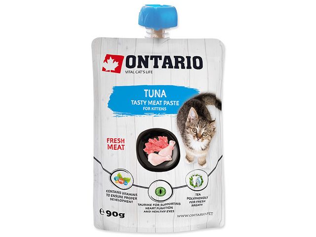 Obrázek produktu Pasta Ontario Kitten Tuna Fresh Meat Paste 90g