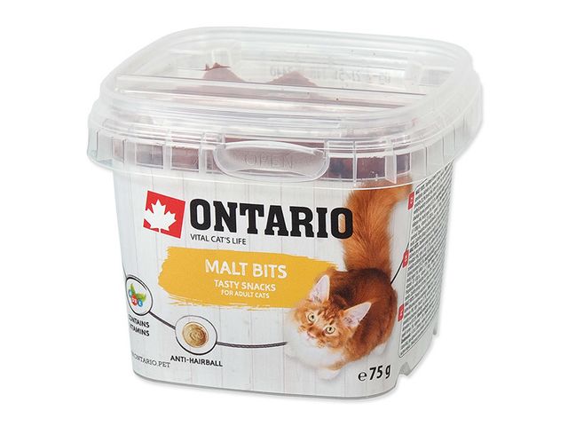 Obrázek produktu Pamlsek Ontario Snack Malt Bits 75 g