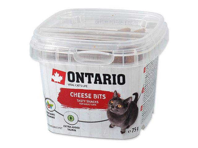 Obrázek produktu Pamlsek Ontario Snack Cheese Bits 75g