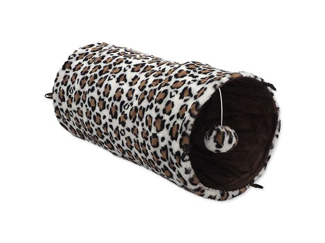 Obrázek produktu Tunel Magic Cat plyš šustící vzor leopard 50cm