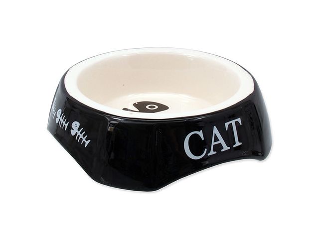 Obrázek produktu Miska Magic Cat potisk Cat černá 15x15x4,5cm
