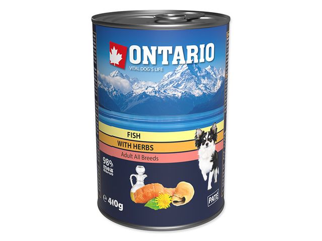 Obrázek produktu Konzerva Ontario Multi Fish and Salmon Oil 400g