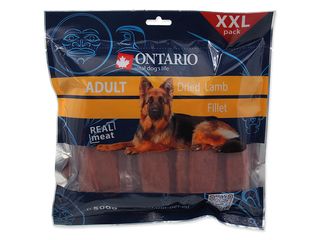Tyčinka na žvýkání Ontario Snack Dry Lamb Fillet 500 g