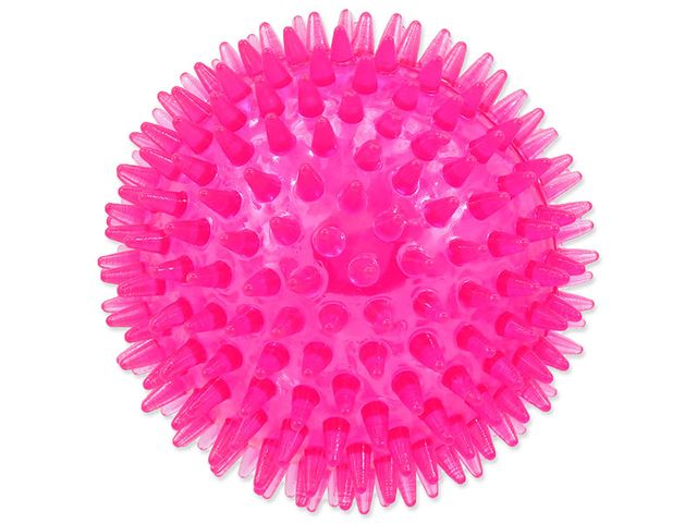 Obrázek produktu Hračka Dog Fantasy míček pískací růžová 8cm