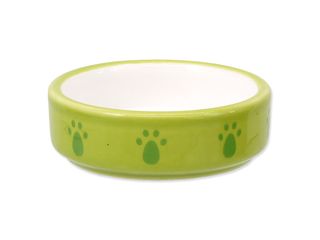 Miska SA keramická pro křečky zelená 8,5x3cm 0,08l