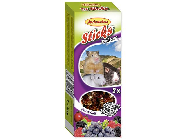 Obrázek produktu Tyčinka malý hlodavec lesní ovoce 2ks