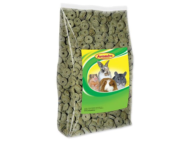 Obrázek produktu Krmivo Kolečka s vojtěškou pro hlodav.250g