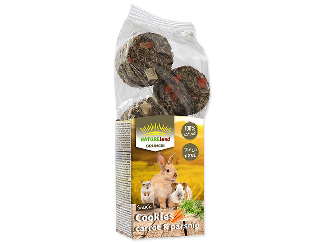 Obrázek produktu Pochoutka NL Brunch sušenky s mrkví a pastinákem 120g