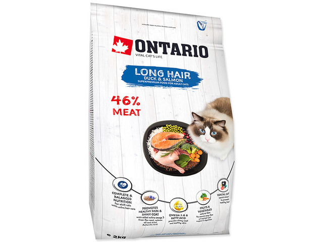 Obrázek produktu Granule Ontario Cat Longhair 2kg
