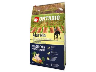 Granule Ontario Adult Mini Chicken & Potatoes 6,5kg