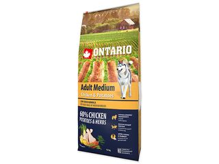 Granule Ontario Adult Medium Chicken & Potatoes 12kg