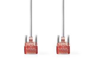 Kabel síťový UTP CAT6 kulatý, zástrčka RJ45, 5 m
