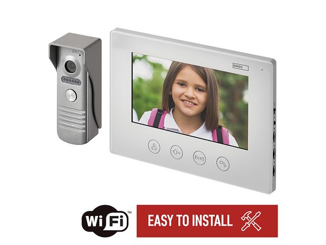 Obrázek produktu Videotelefon sada s wifi EM-101WIFI