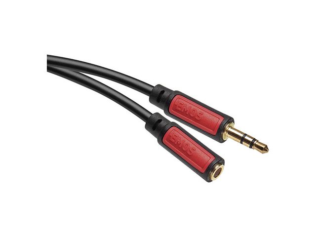 Obrázek produktu Konektory 3,5MM ST/M-3,5MM ST/F 2,5M černá