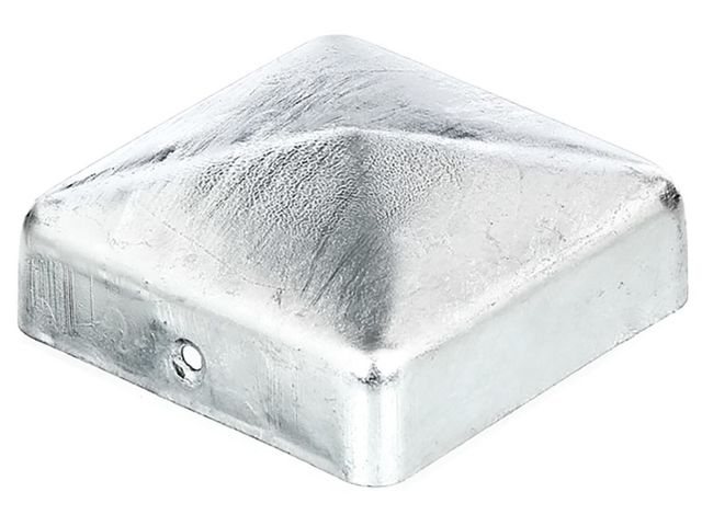 Obrázek produktu Krytka plochá pro dřevěné sloupky 70 x 70 mm, pozink