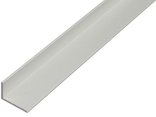 Profil L ALU, 40 x 20 x 2,0 mm / 1 m, stříbrný elox